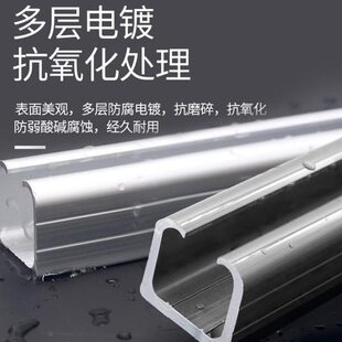 推拉门吊轨轨道全套五金配件静音重型厨房移动木门上导轨滑轮吊轮