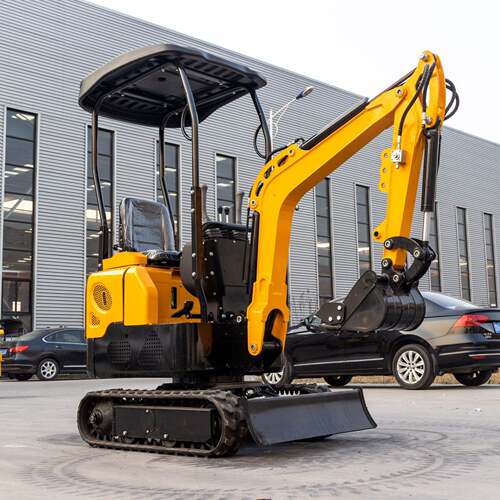 源头工厂HT10G新款迷你excavator农用挖坑挖沟机多用小挖机