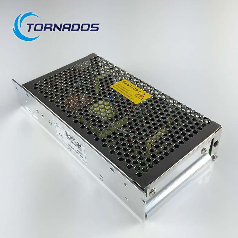 100W工控开关电源输入380VAC转DC24V4.5A工业直流电源S-100-24