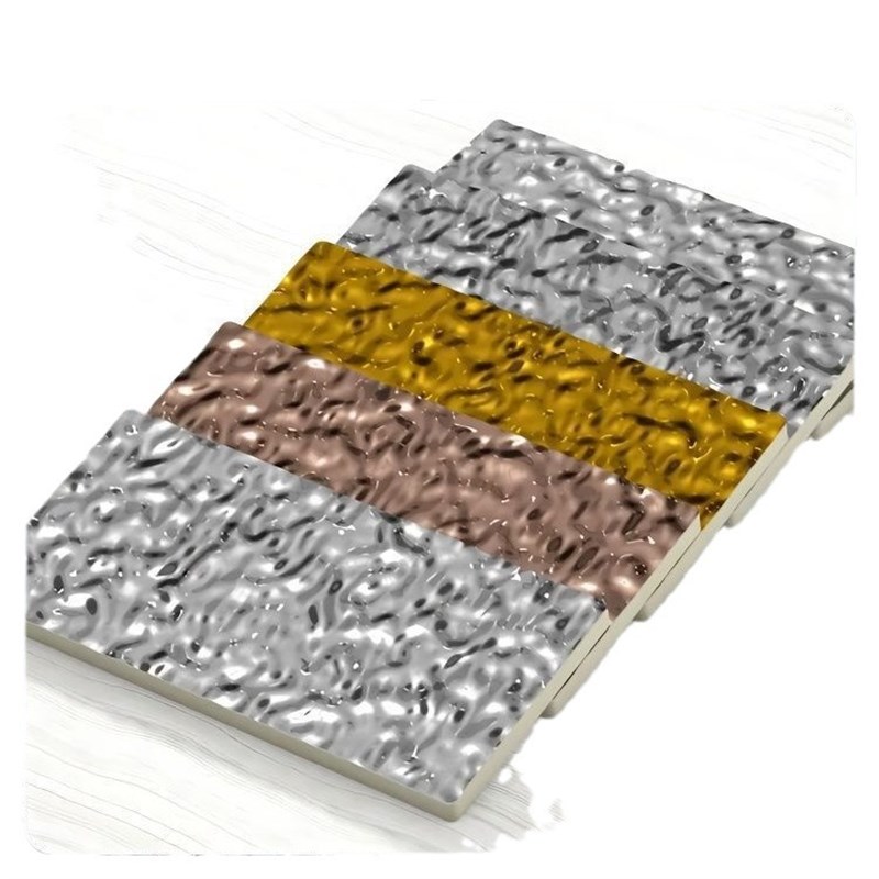 水波纹木饰面板KTV装修t竹木纤维护墙板酒吧吊顶水波纹碳晶板厂家