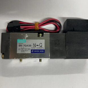 日本精器电磁阀BN C全新原装 DC24V秒发货 7G43B