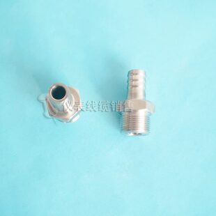 不锈钢仪表宝塔变径转换接头 m22*1.5外螺纹-φ14㎜