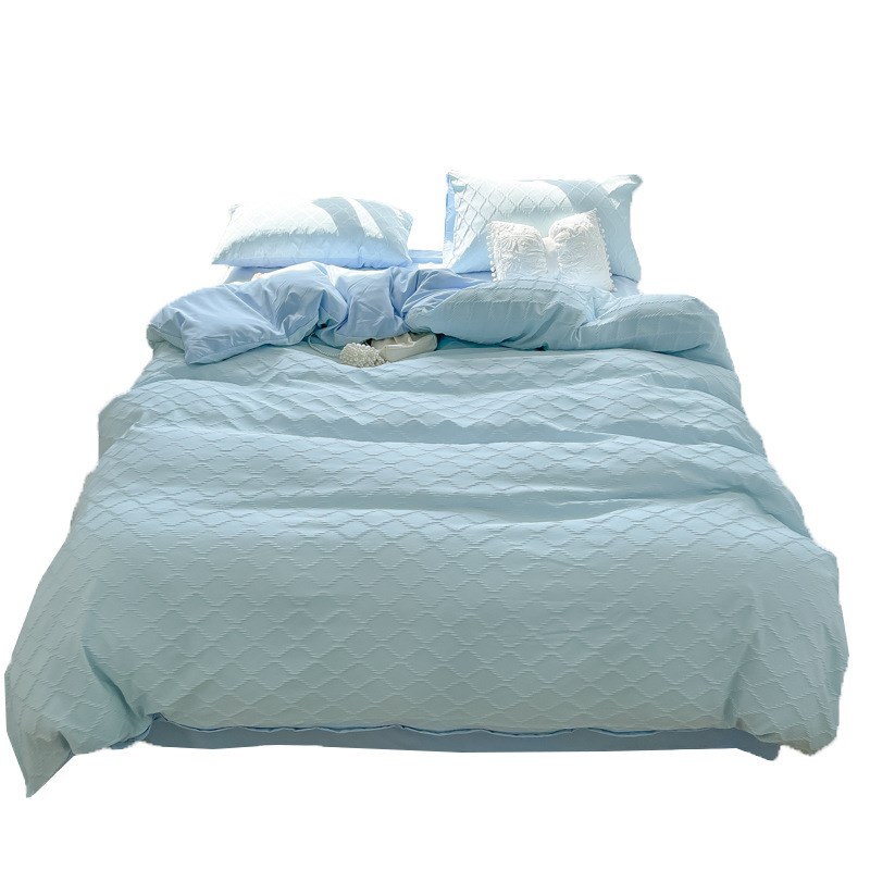 1米5单独被套180cmx220x240cm水洗棉被罩非W磨毛被单学生3