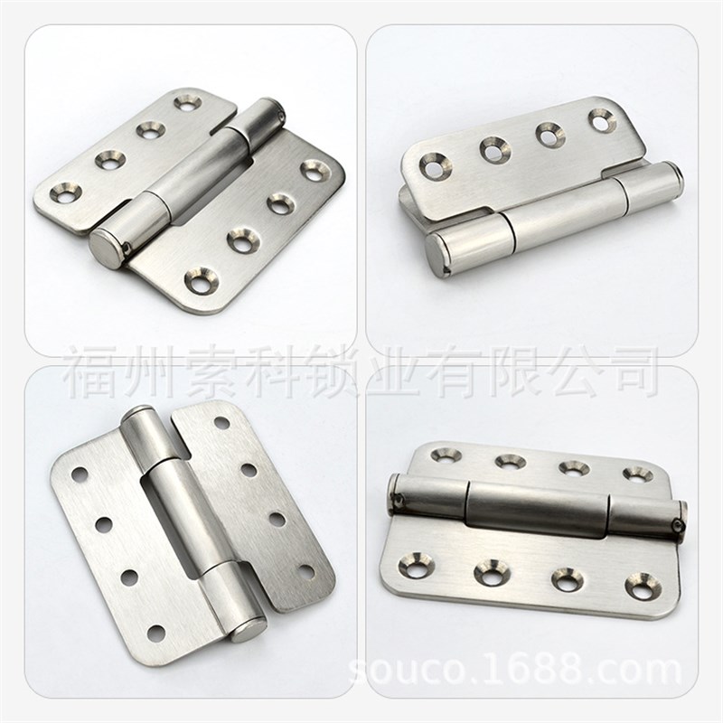 CL158-2-3不锈钢油嘴合页 防腐蚀大型机械工程设W备工业承重铰链