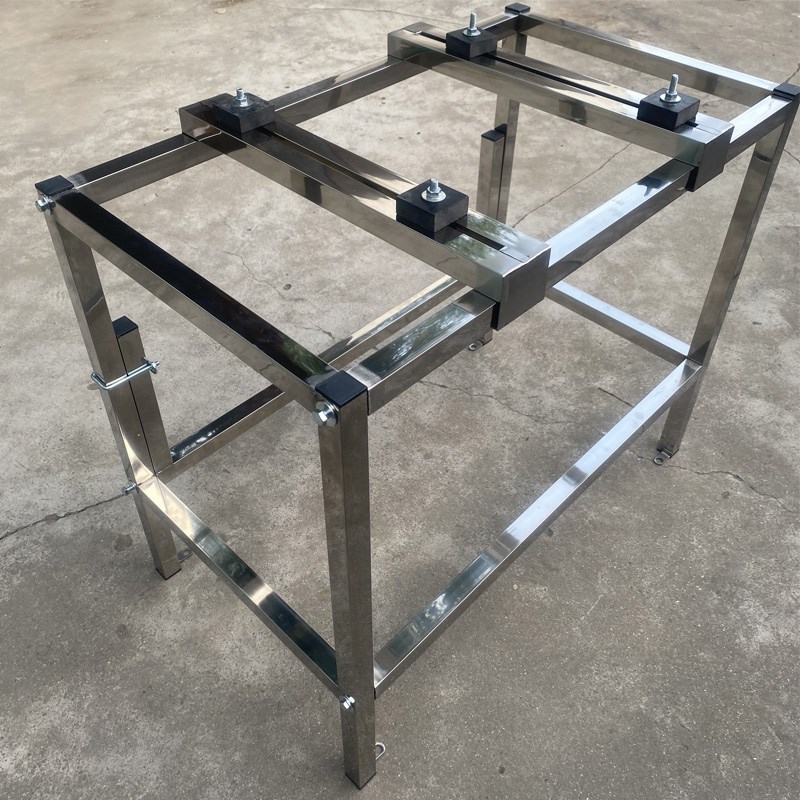 单双层空调外机落地架不锈钢支撑架外机叠放加高底座中央空调减震