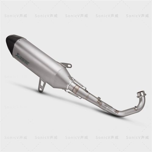 适用ZOES升仕368G/E排气管改装全段排气钛合金前段无损直上天蝎