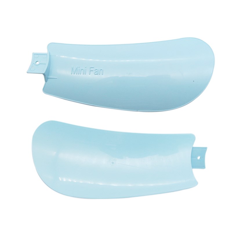 5片装小型风扇叶子塑料小吊扇迷你夹电扇4页配件直插式通用风叶子