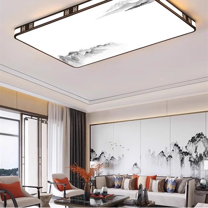 2025新款客厅大灯led吸顶灯饰家用主卧室吊灯具现代简约大气中山