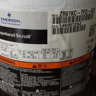 ZR61KC-TFD-420 ZR72KCE-TFD-422 ZR81KC-TFD-422 42E 谷轮压缩机