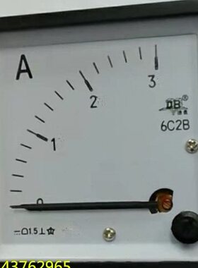 DB 德表 直流电流表6c2B-1A 2A 3A 5A 10A 15A 20A 30A 50A75MV