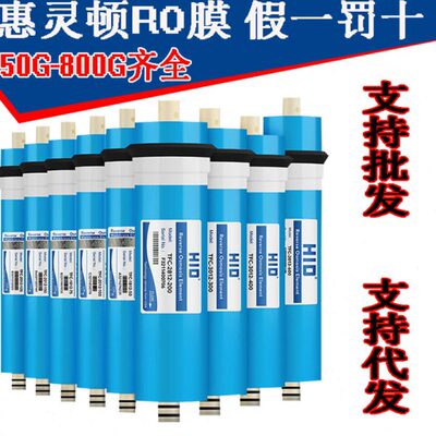 惠灵顿ro膜HID反渗透滤芯50 75G100 200 300 3013-400G纯水机配件