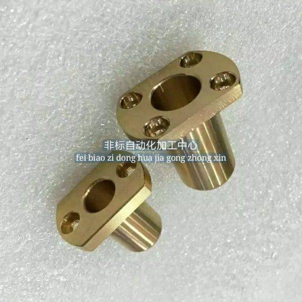 OFG65-d6/d8/d12/d16-L15/20/25/30/35/40 切边法兰无油衬套WYPNZ