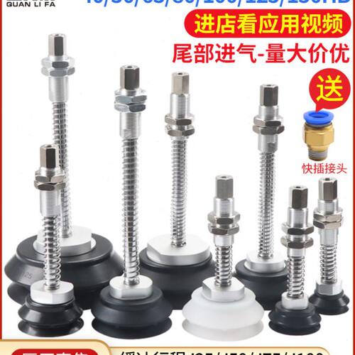 真空吸盘工业重载型ZPT40/50/63/80/100/125HB-A22机械手吸嘴气动