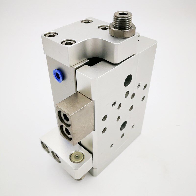 亚德客精密型滑台气缸HLQ25*10 20 30 40 50 75 100 125 150AS BS