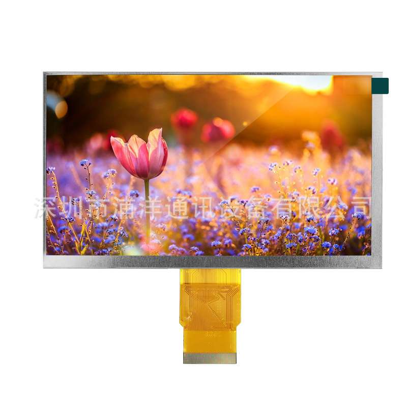 7寸800*480TFT彩屏RGB24bit位接口IEK9716BD4LCD显示屏RGB接口