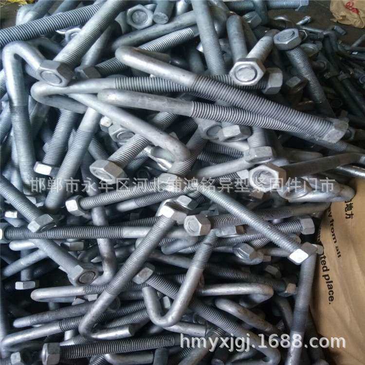 现货M6-M64热镀锌螺栓螺母平垫弹垫 光伏热镀锌内六角M10*30-80