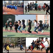 新健跳绳儿童小学生多人跳长绳大跳绳团建摇集体专业棉绳8号10米