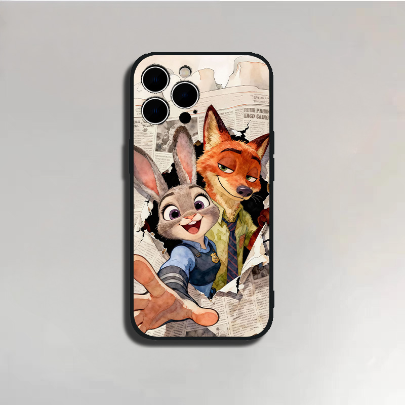 疯狂动物城适用iPhone手机壳卡通