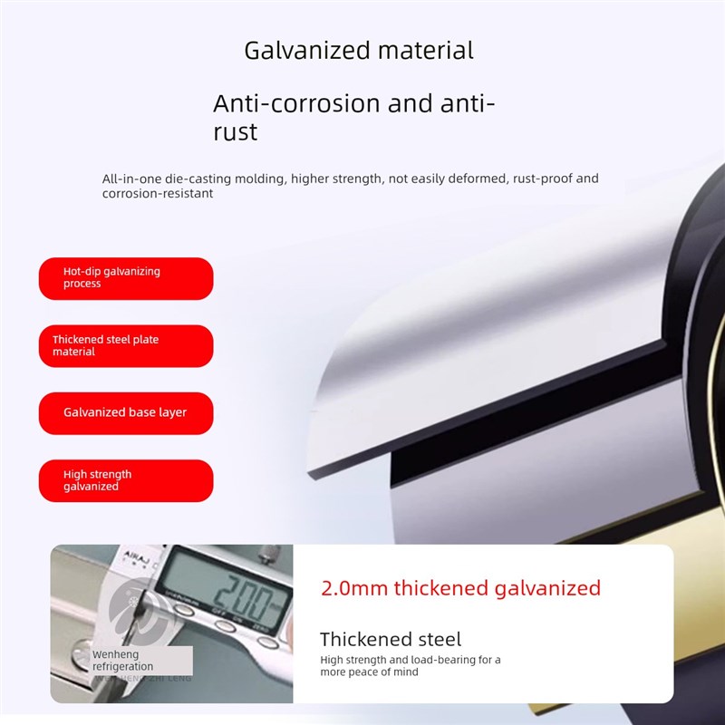 加厚空调外机支架加厚热镀锌空调架子1.5P2p3匹通用空调外机挂架