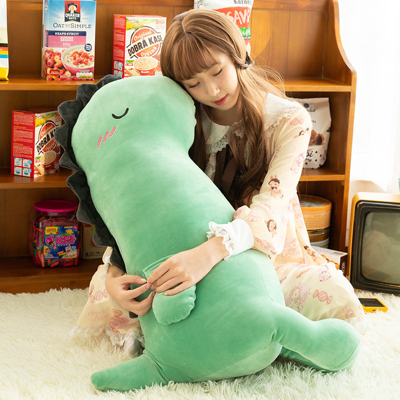 恐龙公仔毛绒玩具抱枕玩偶可爱女孩睡觉抱娃娃超萌韩国女生懒人