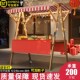 集市摊位展示架市集展示台摆摊架子花车移动夜市地摊车促销 可折叠