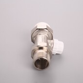 PPR黄铜自动直式 6分25暖气散热器地暖恒温控制阀 温控阀4分PPR20