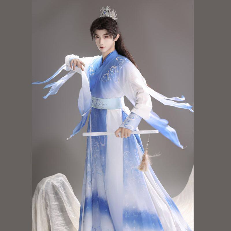 跨山海改良原创武侠风劲装秋冬江湖侠客古风汉服套装夏秋男女同款