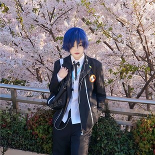 女神异闻录3结城理cos服月光馆学园校服p3男主动漫 cosplay二次元