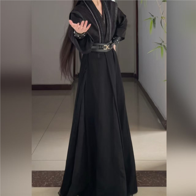 武侠cos万用黑色劲装男款古风汉服古装少年帅气cosplay超仙全套女