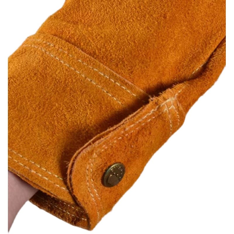 纯牛皮耐磨隔热防烫防阻燃氩弧焊防辐射电焊服焊工焊接防护工作服