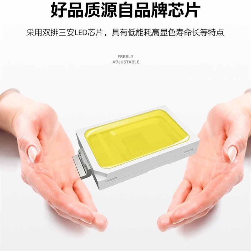 铝方通吊顶长条灯办公室吊灯店铺商用格栅灯LED长发形方通专用灯