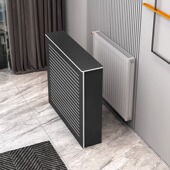 地暖分水器遮挡罩地热门水管水表老式 饰 铸铁暖气片管道遮挡柜装