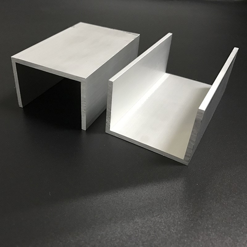 槽铝U型槽铝50x40x3氧化槽铝 槽铝型材 内径44mm硬质6063槽铝米价