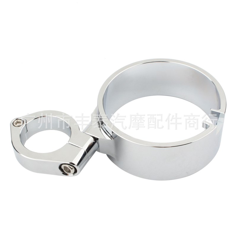 适用哈雷883 1200 戴娜改装配件CNC咪表仪表支架指示灯孔压码侧移