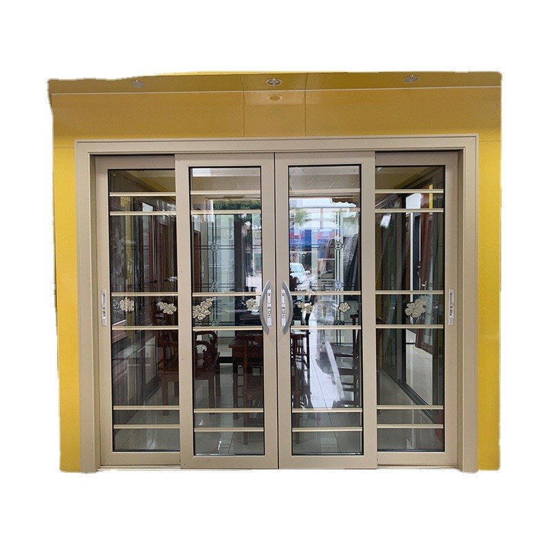 厂家直销办公室隔断门双层钢化玻璃门厨房阳台推拉门吊趟门