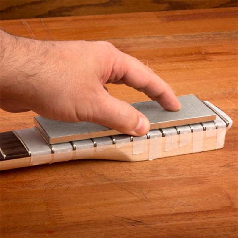 品丝找平锉板金刚石锉板民谣电木吉他品丝打磨找平制琴维修工具