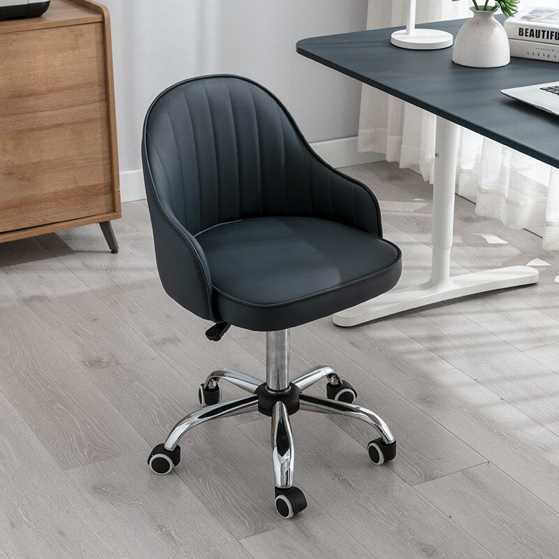 电脑椅职员椅靠背休闲办公座椅升降旋转万向轮宿舍大学生书桌转椅