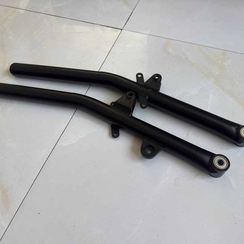 长江700边三轮前减震器减震杆摇架减震杆CJ700B-A长江750前减震