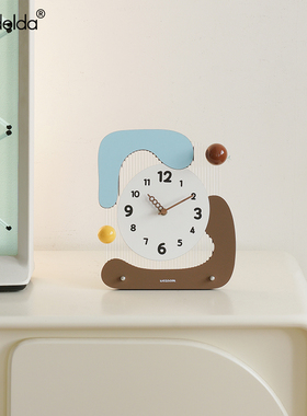 Mandelda家居客厅入户玄关装饰时钟卧室相框摆件软装高级感礼品