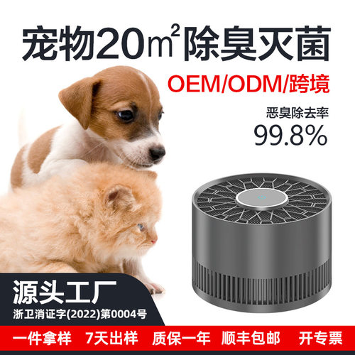小型充电款家用电浆鞋柜化妆室除异味消毒空气净化器宠物除臭器