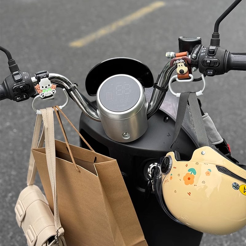 电动车挂钩承重电瓶车自行车通用置物神器可爱挂物钩子