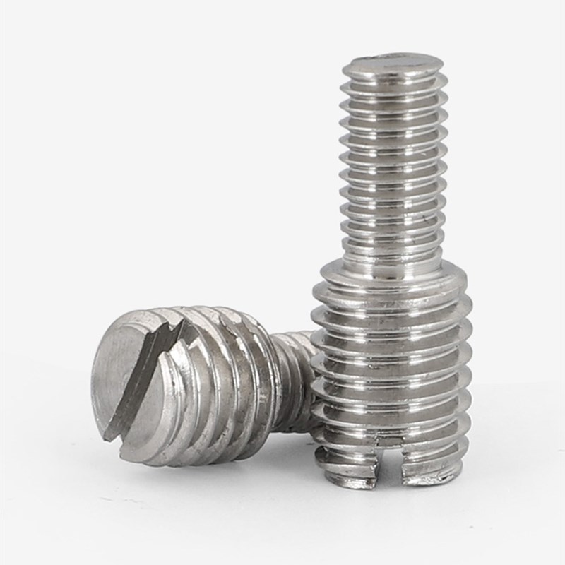 304不锈钢一字大头转换小头螺丝变径螺栓异径螺杆M4M5M6转M8转M10