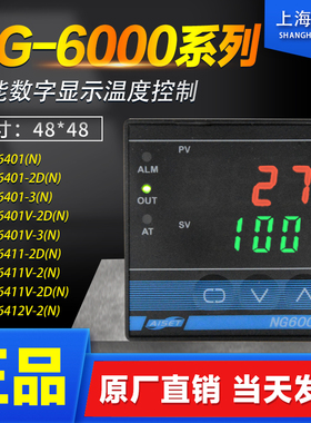 AISET上海亚泰仪表温控器NG6000 NG-6401-2D(N) 6411V 6412V现货