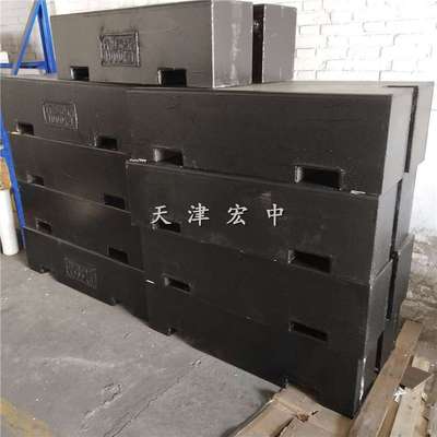 常州一吨铸铁砝码 汽车衡校验1000kg平板型法码1t法码2吨钢包砝码