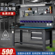 澳阳重型防静电工作台不锈钢钳工台电工实验模型车间操作检验桌