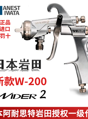 日本岩田Wider2喷枪木工家具汽车油漆水漆喷漆枪高雾化进口喷枪