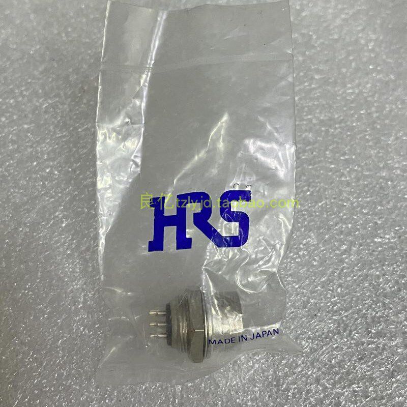HRS广濑hirose RM12BRB-6PH 6芯 RM12BRB-7PH 7芯 螺帽固定母座