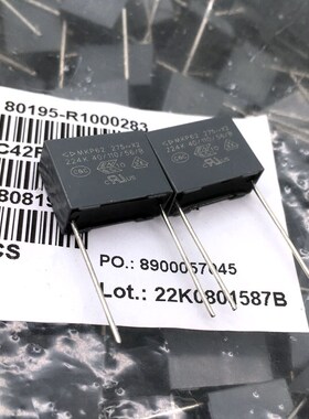 原装GD 厦门法拉 MKP62 0.22uf 220nf 224 305v 275v薄膜电容15MM