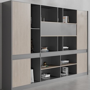 迪浩办公室文件柜总裁收纳柜资料柜总经理办公柜靠墙老板背景柜