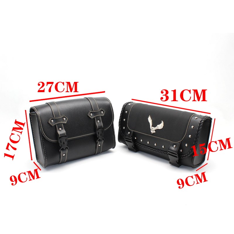 哈雷电动车长江400小火神650摩枭500MS重机义骑V8改装边包